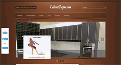 Desktop Screenshot of cabinetdapur.com